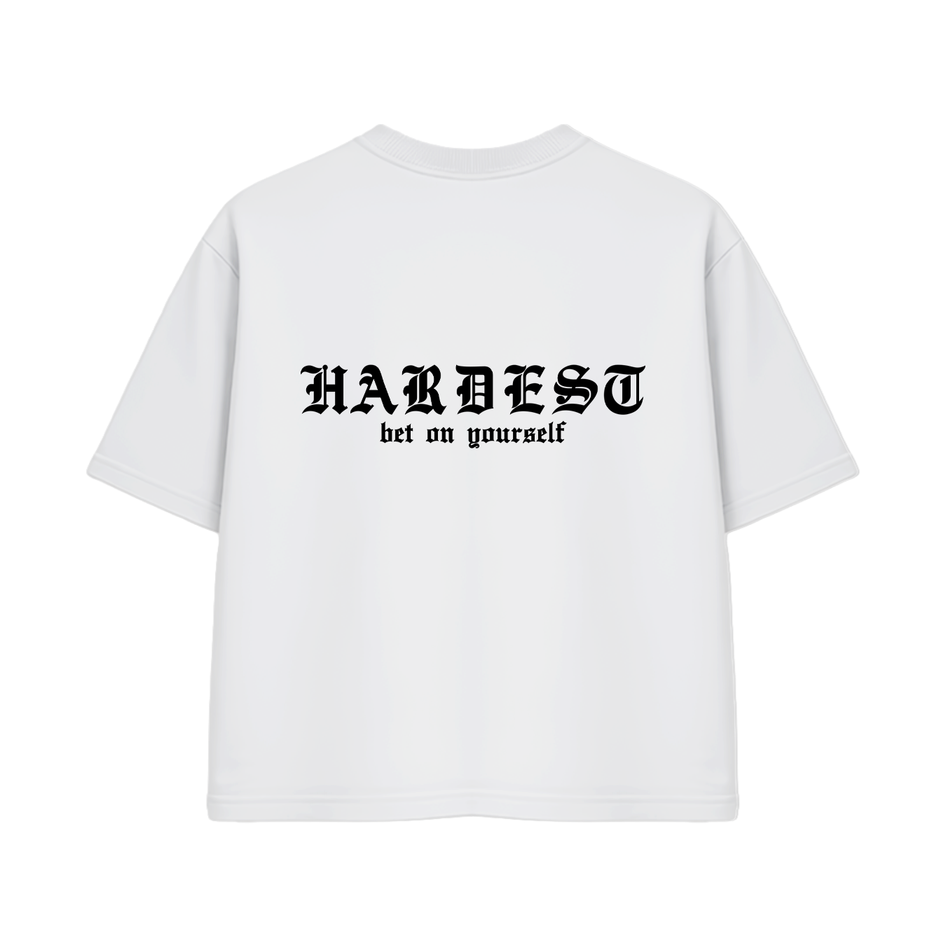 SIGNATURE BOXY TEE IN WHITE