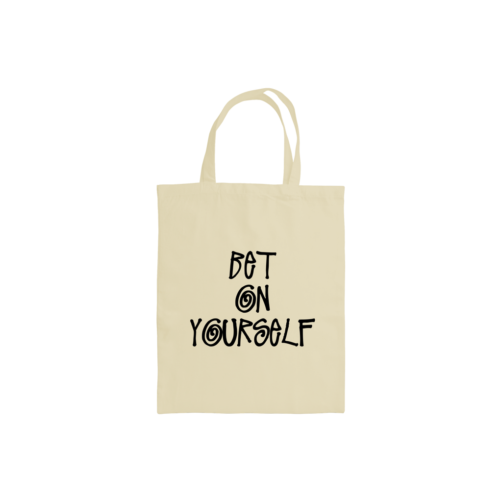 8 BALL CREAM TOTEBAG