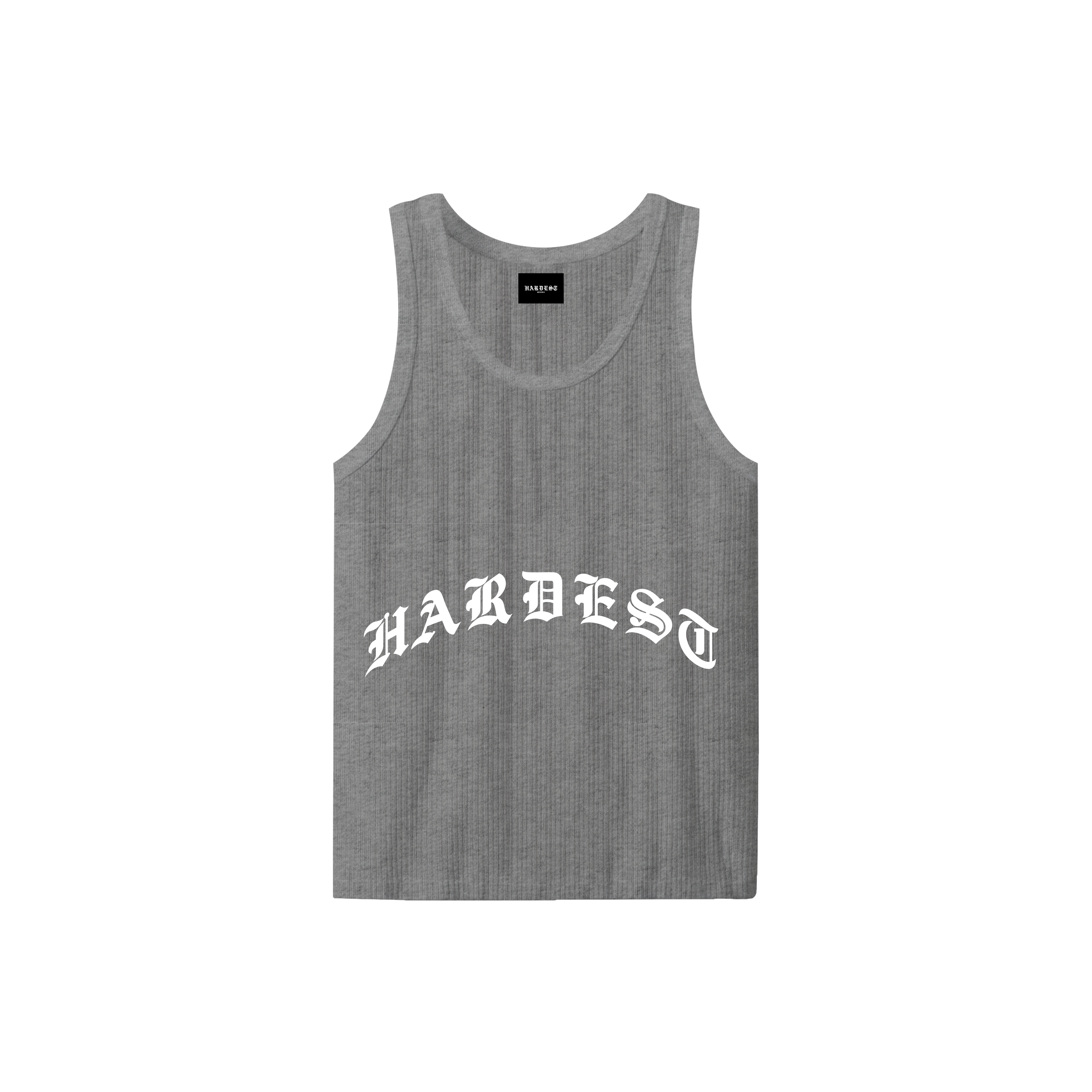 ARCHED TANK TOP IN GRAY