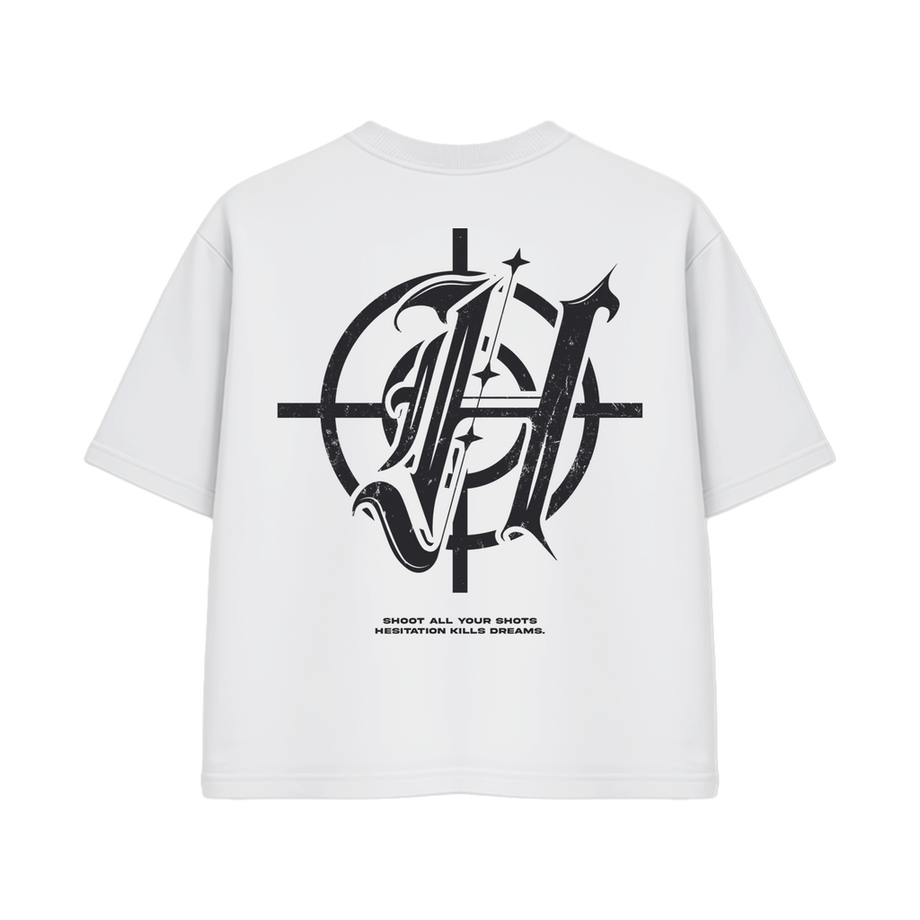 GUNMAN BOXY TEE IN WHITE