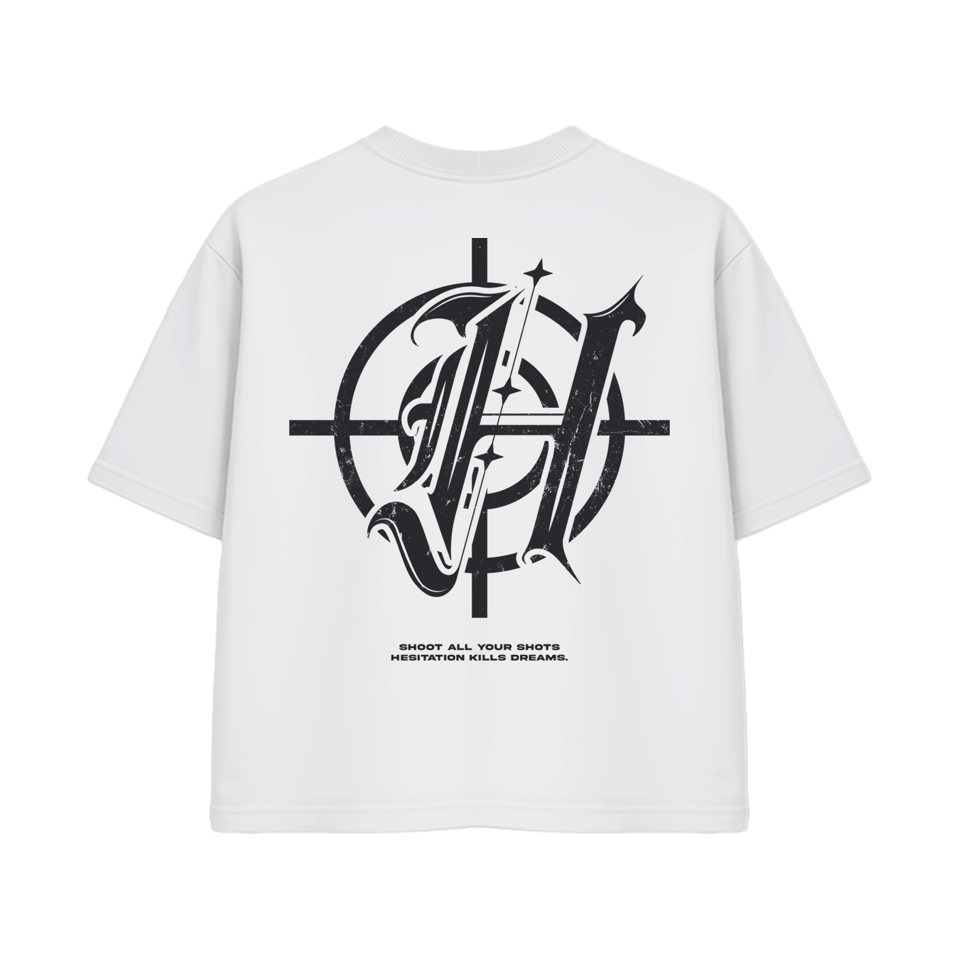 GUNMAN BOXY TEE IN WHITE