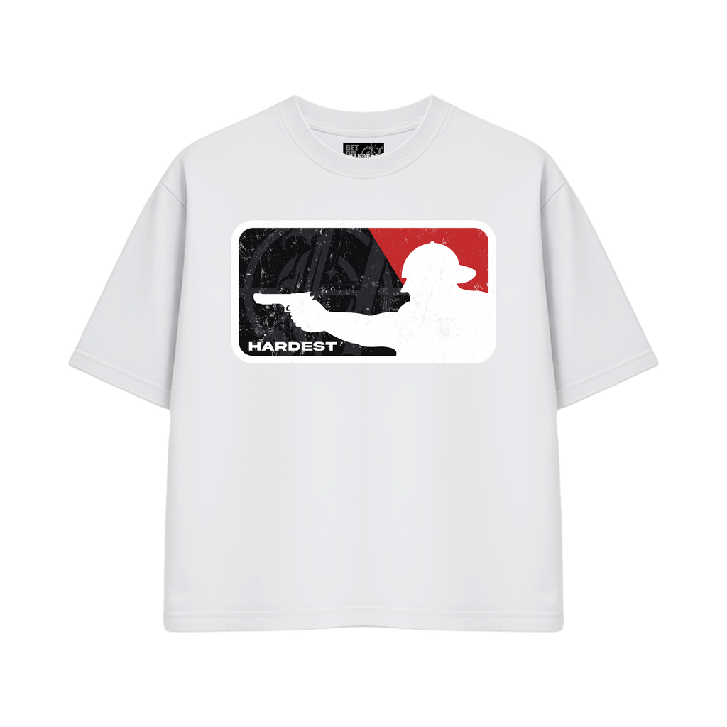 GUNMAN BOXY TEE IN WHITE