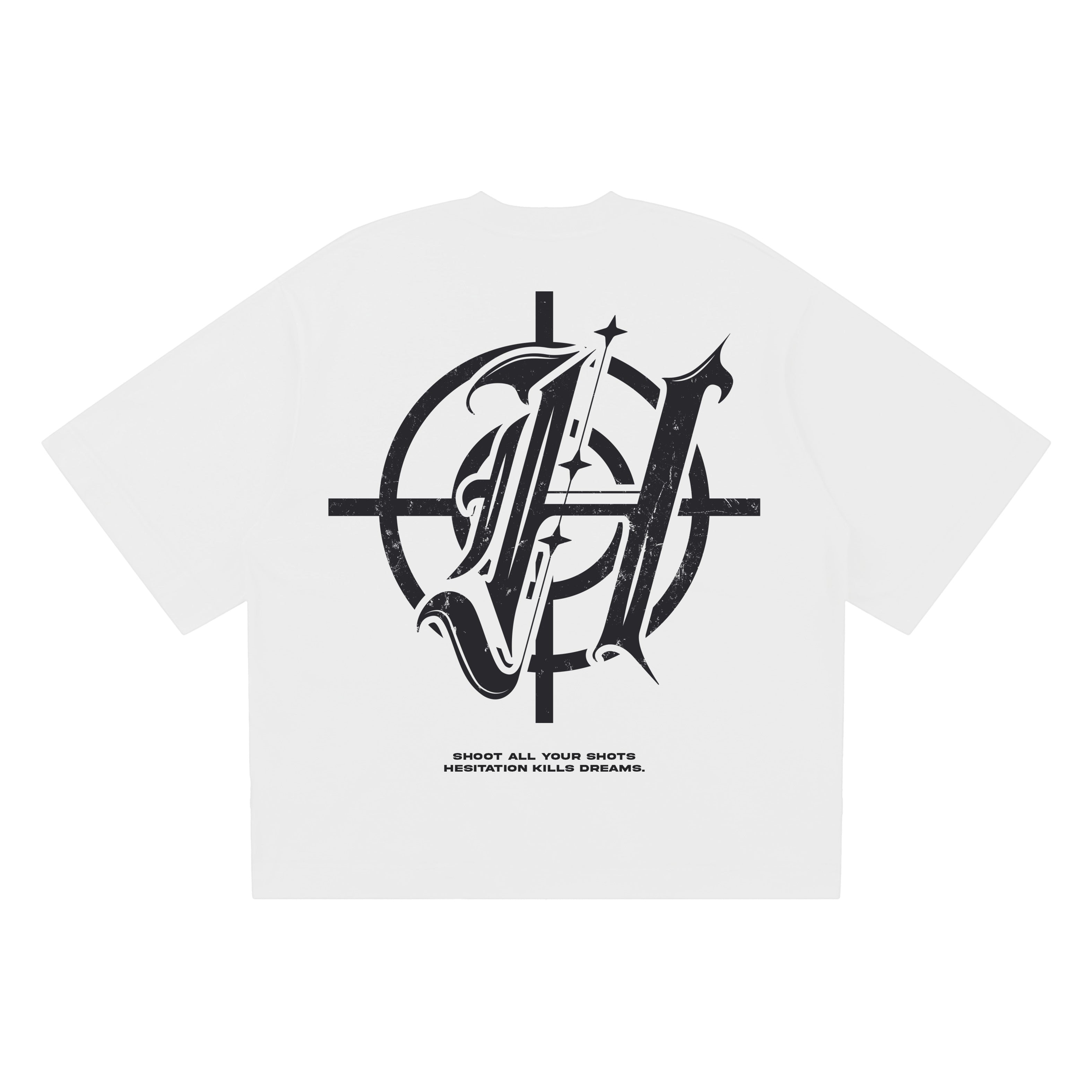 GUNMAN BOXY TEE IN WHITE