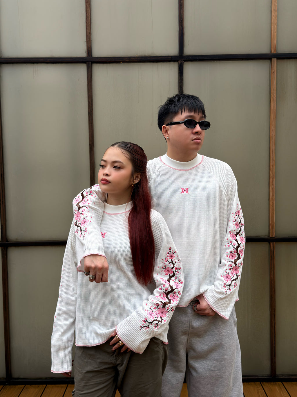 HARDEST SAKURA LONGSLEEVES IN WHITE