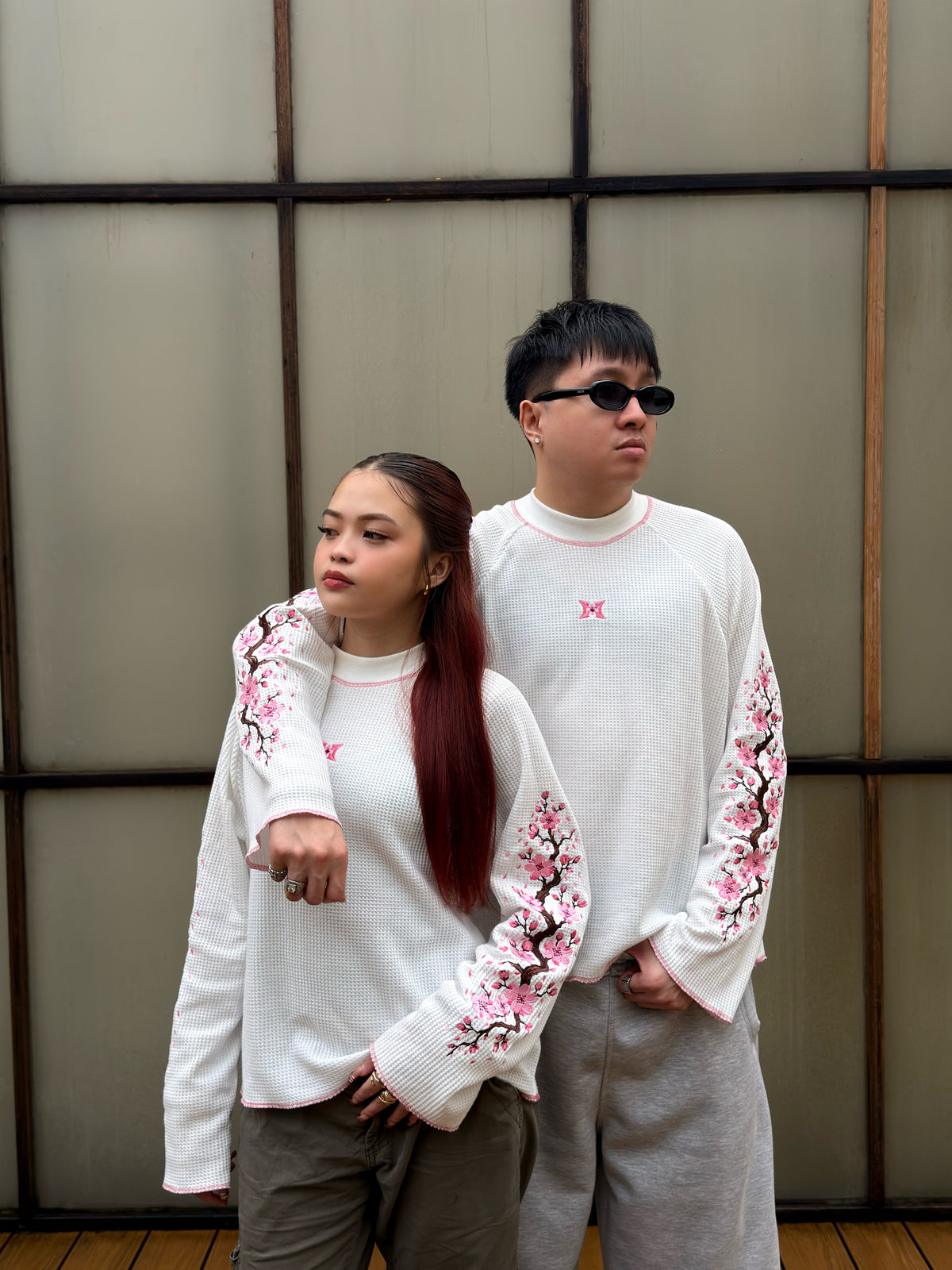 HARDEST SAKURA LONGSLEEVES IN WHITE