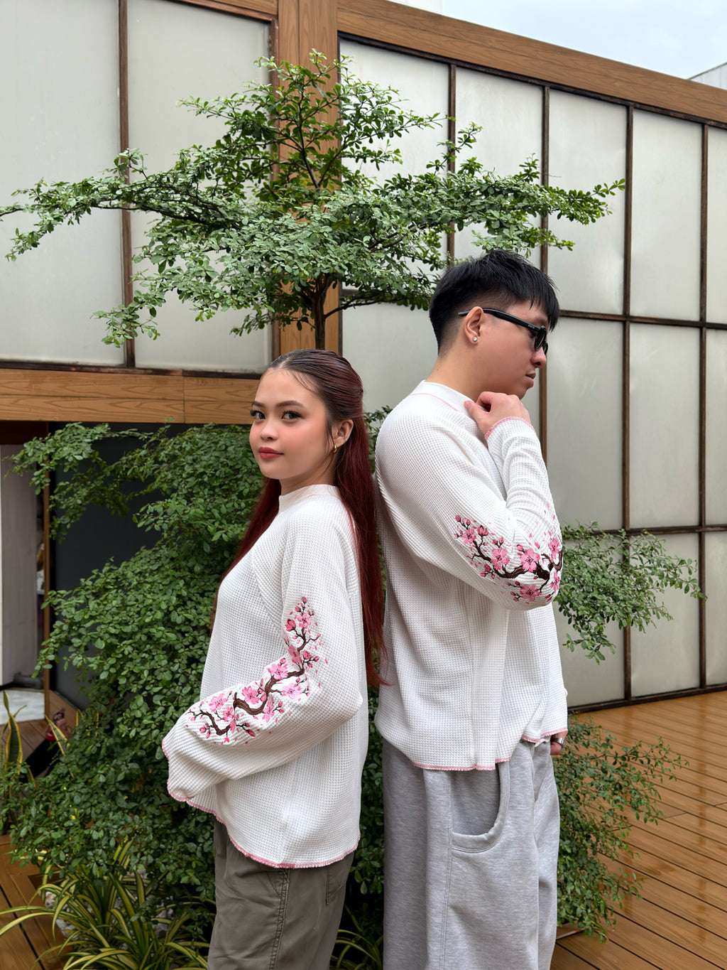 HARDEST SAKURA LONGSLEEVES IN WHITE