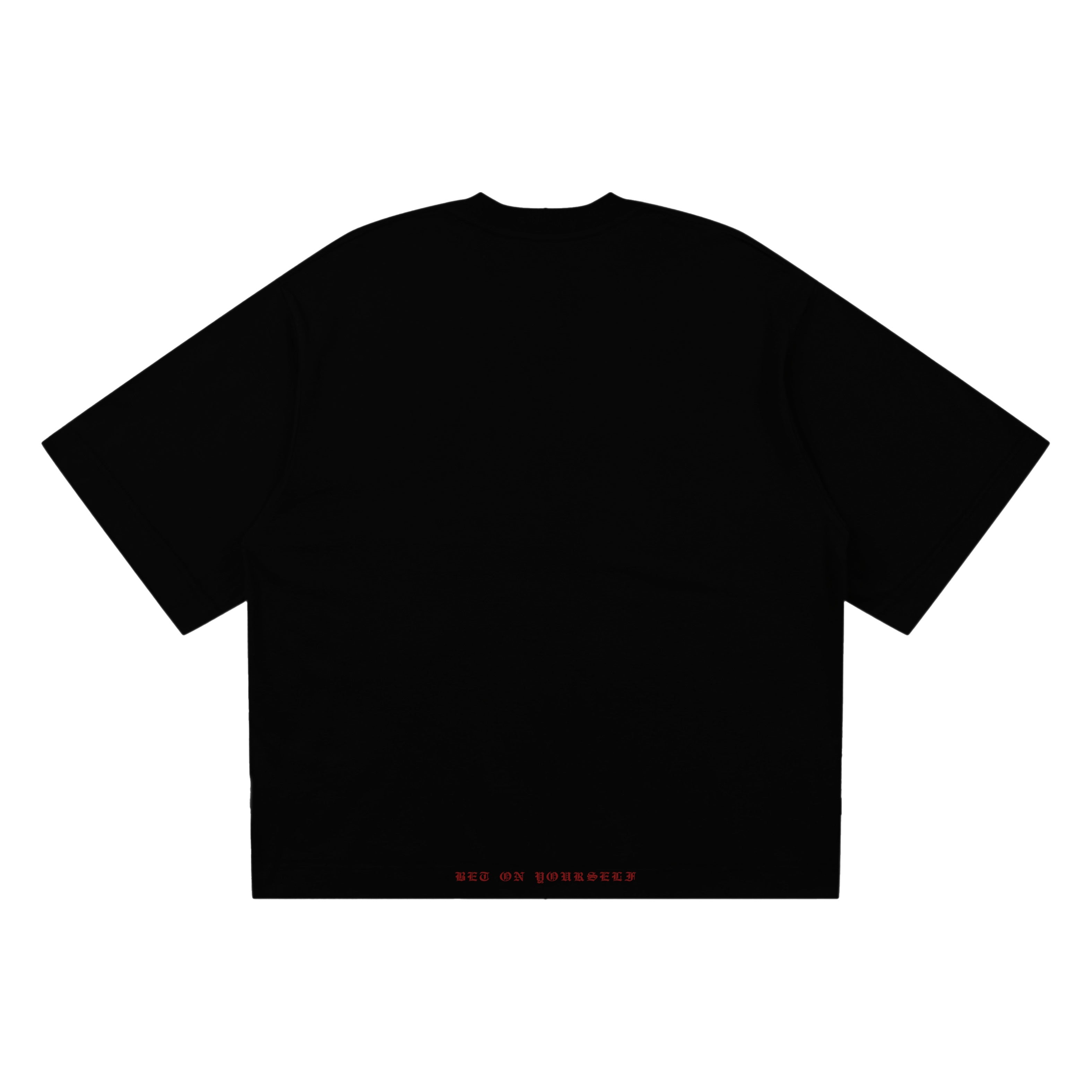 NRNS BOXY TEE IN BLACK