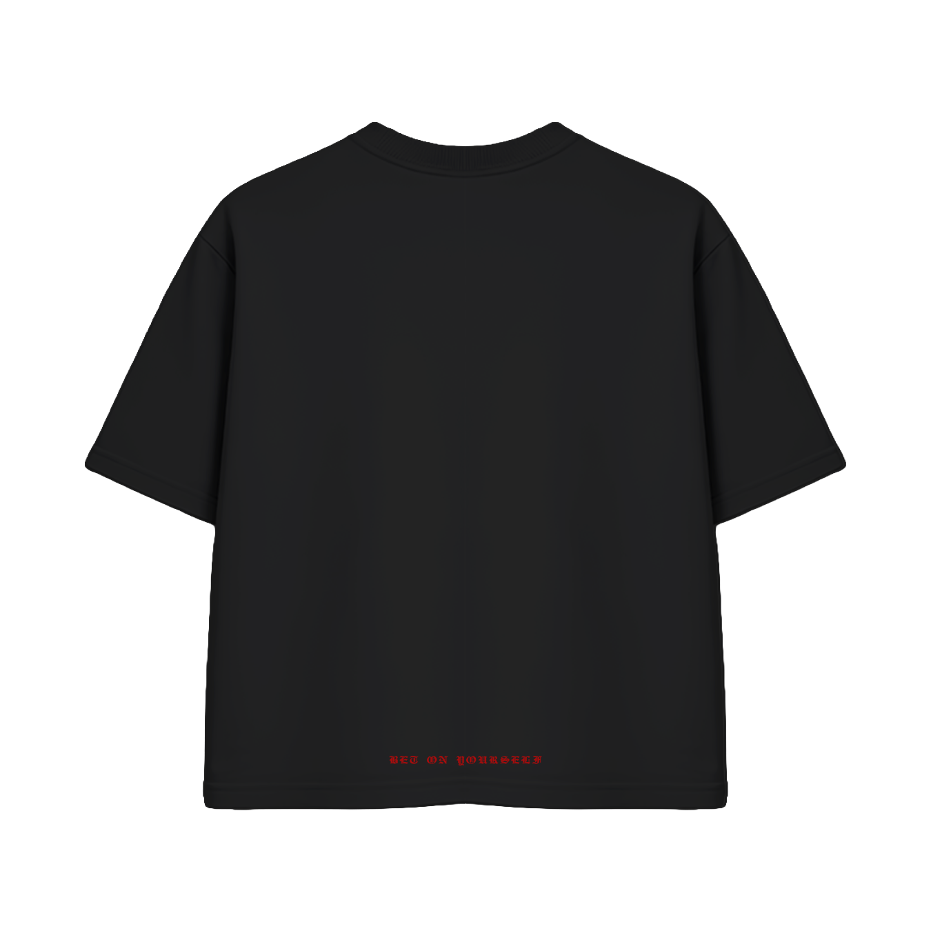 NRNS BOXY TEE IN BLACK