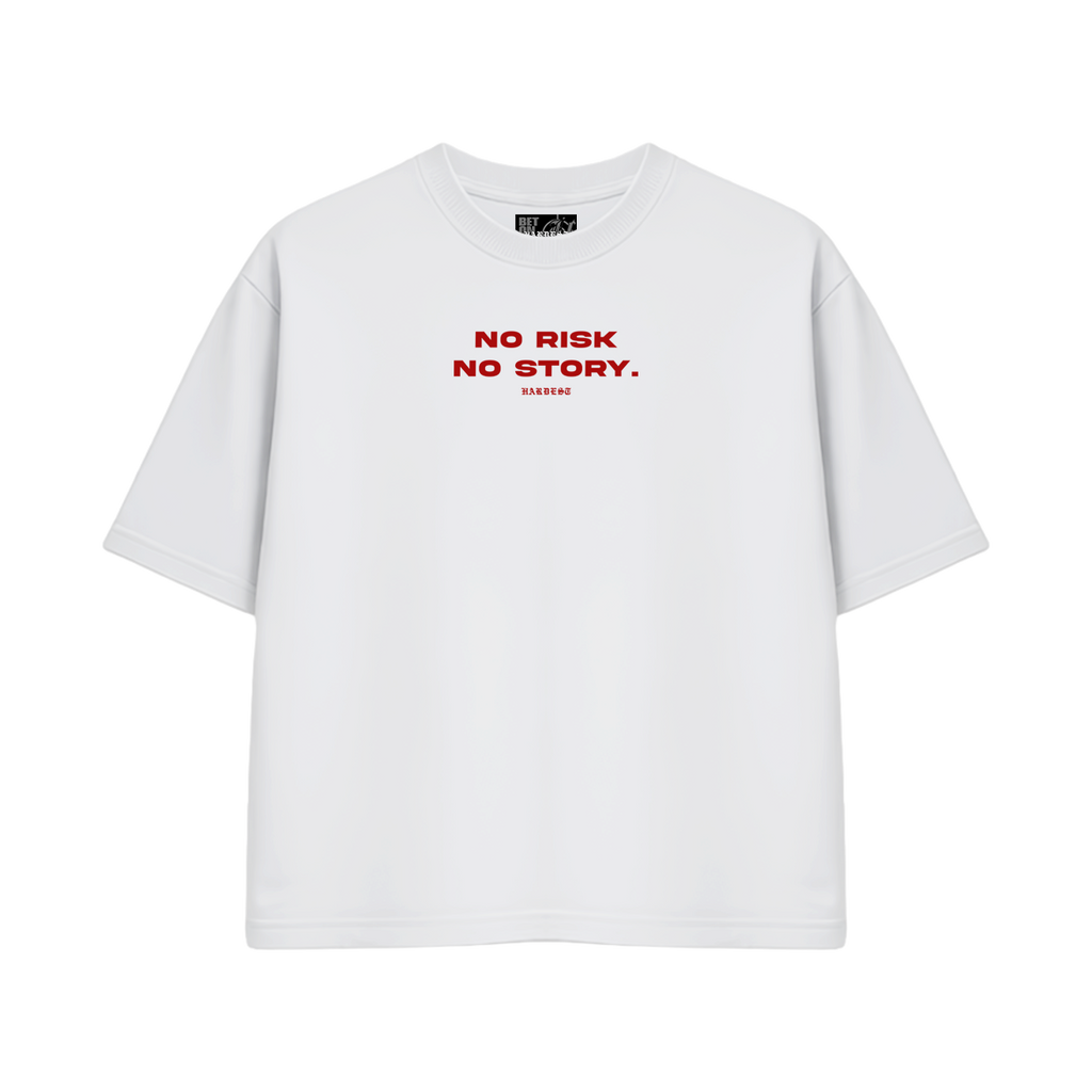 NRNS BOXY TEE IN WHITE