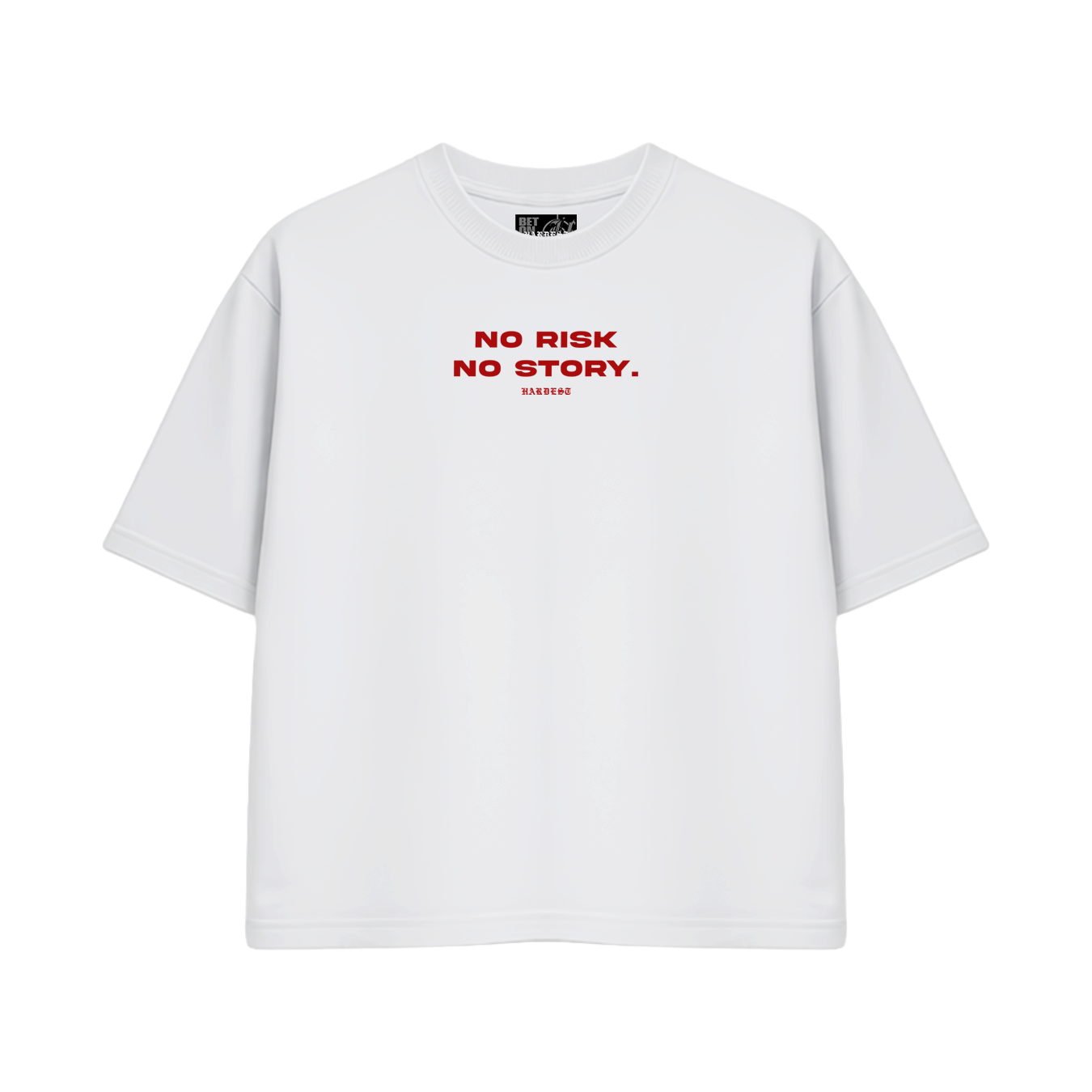 NRNS BOXY TEE IN WHITE