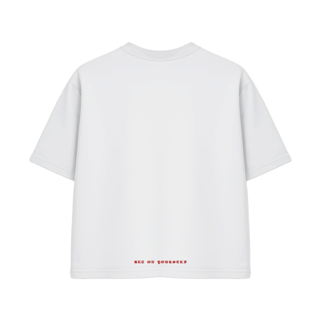 NRNS BOXY TEE IN WHITE