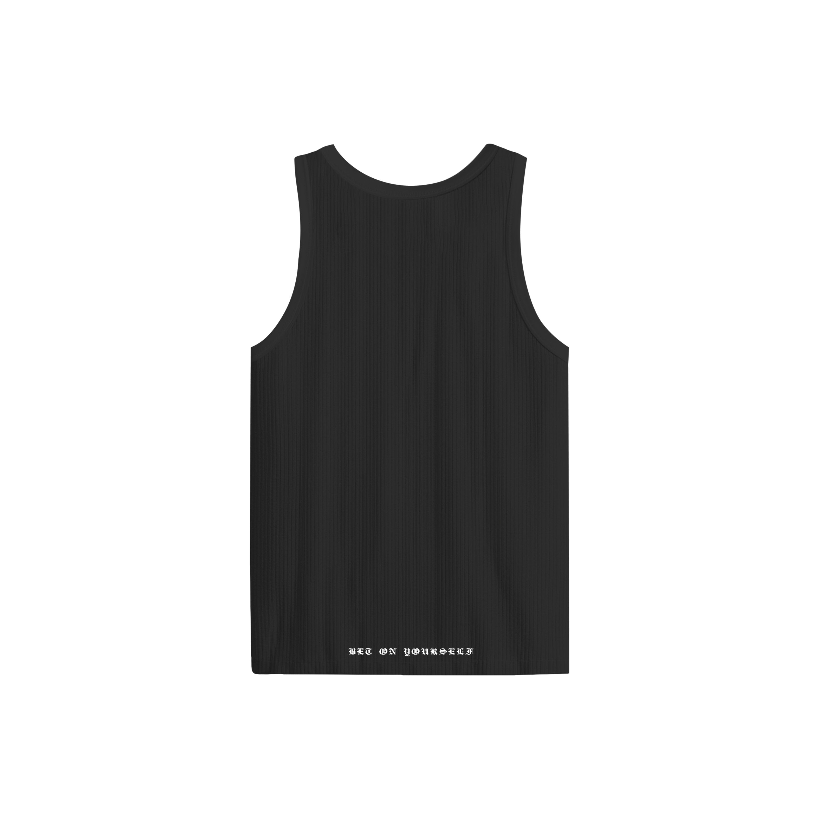 ARCHED TANKTOP IN BLACK