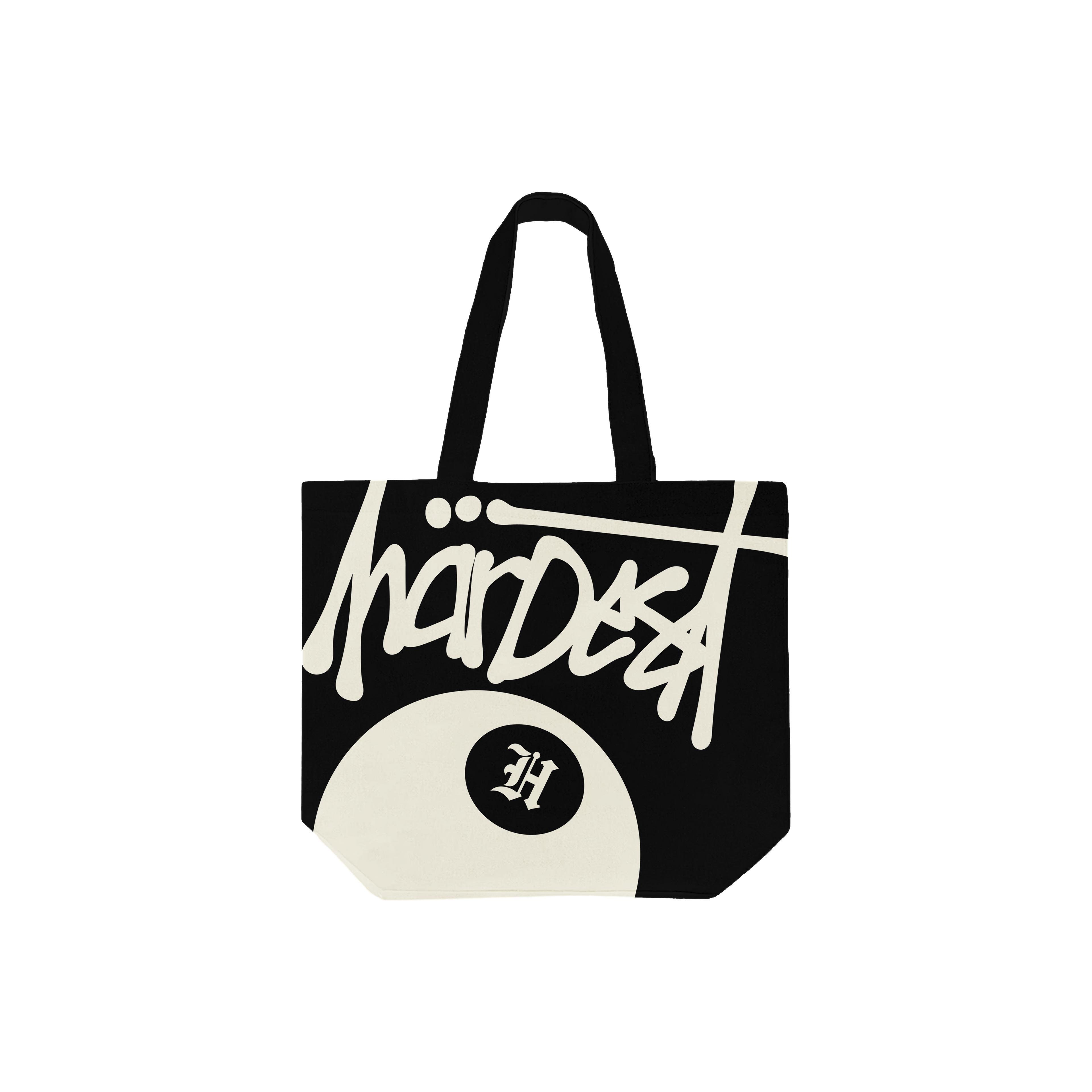 8 BALL BLACK TOTEBAG