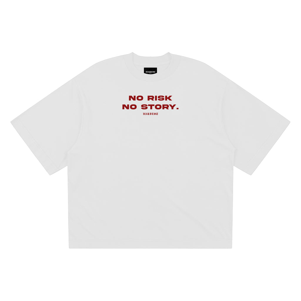 NRNS BOXY TEE IN WHITE