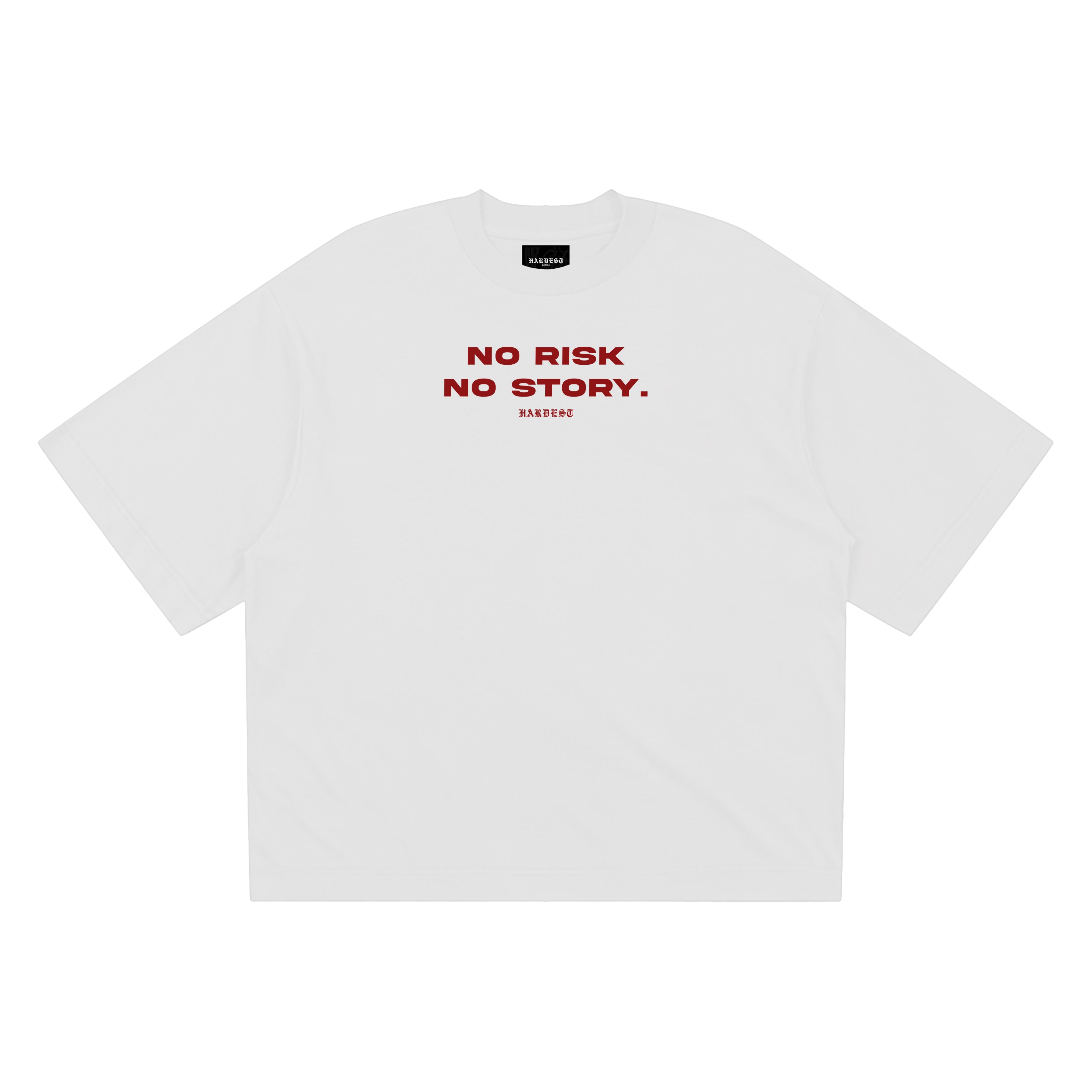 NRNS BOXY TEE IN WHITE